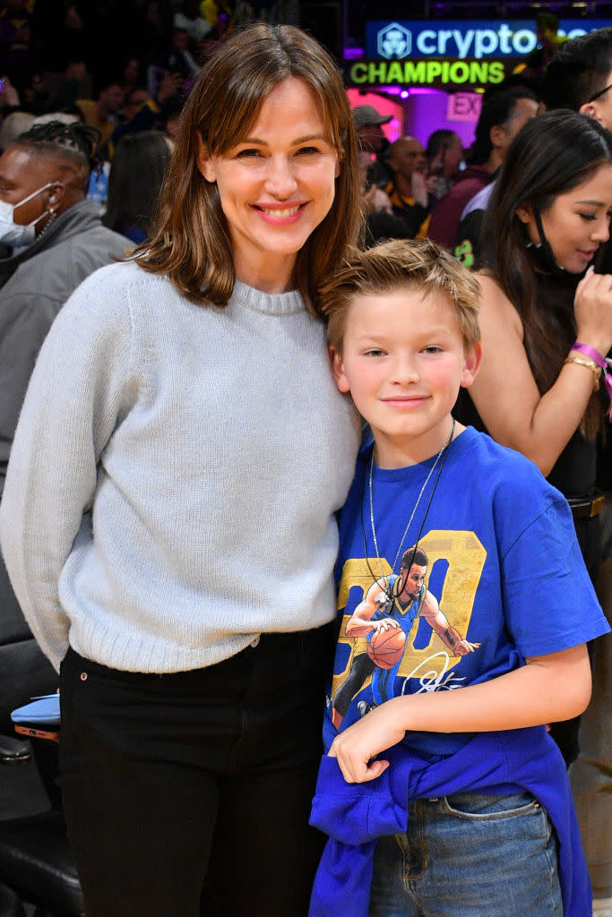 Celebrities At The Los Angeles Lakers Game (Allen Berezovsky / Getty Images)