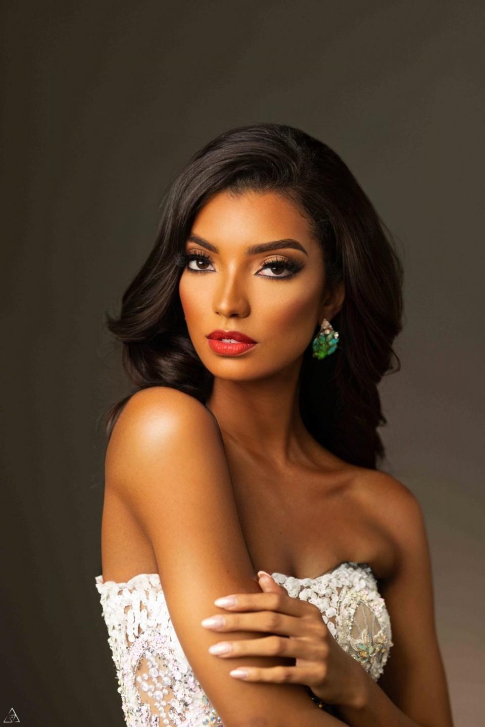 A headshot of Miss Jamaica 2023 Jordanne Lauren Levy.