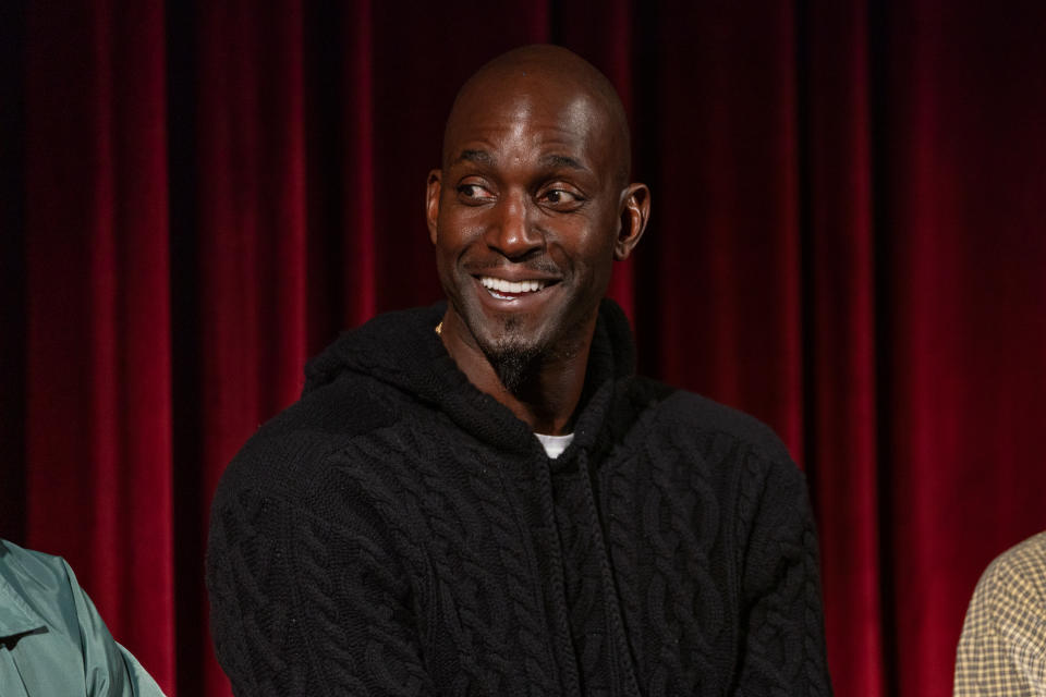 Kevin Garnett has a lot of strong feelings about facing LeBron James in the 2010 and 2012 NBA playoffs. (Photo by Mark Sagliocco/Getty Images for The Academy of Motion Picture Arts & Sciences )