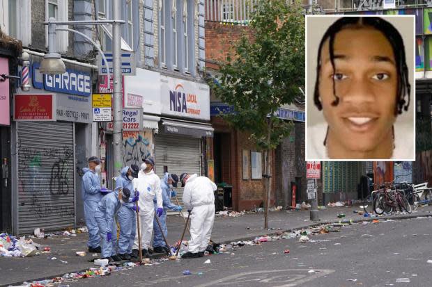 Die Metropolitan Police verteilt ein Foto des Rappers Takayo Nembhard, der beim Notting Hill Carnival tödlich erstochen wurde.  (PA)