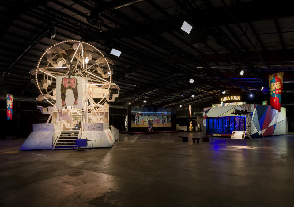 Luna Luna - Art Amusement Park - Jean-Michel Basquiat - Ferris Wheel