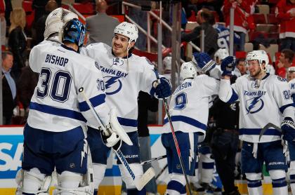 Tampa Bay learned a lesson from last year's playoff exit and kept it calm, cool and collected in Game 6. (Getty)