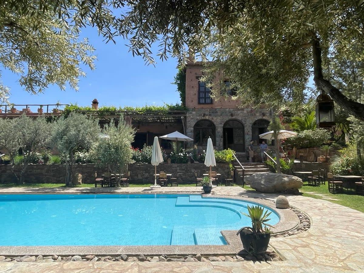 Auberge Chez Momo II in the Ouirgane Valley, Morocco (Annabel Grossman for The Independent)