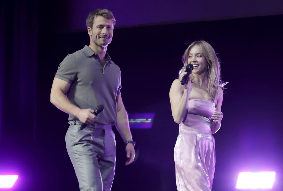 Glen Powell and Sydney Sweeney