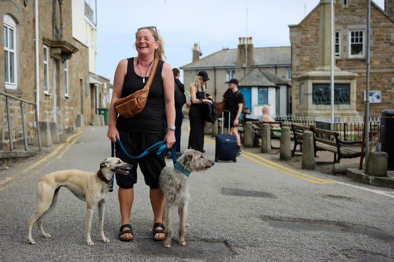 Jess Glynn pictured in Newlyn