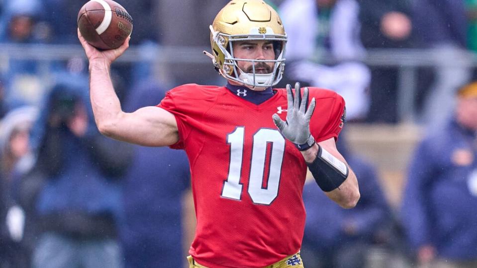 COLLEGE FOOTBALL: APR 22 Notre Dame Blue-Gold Game
