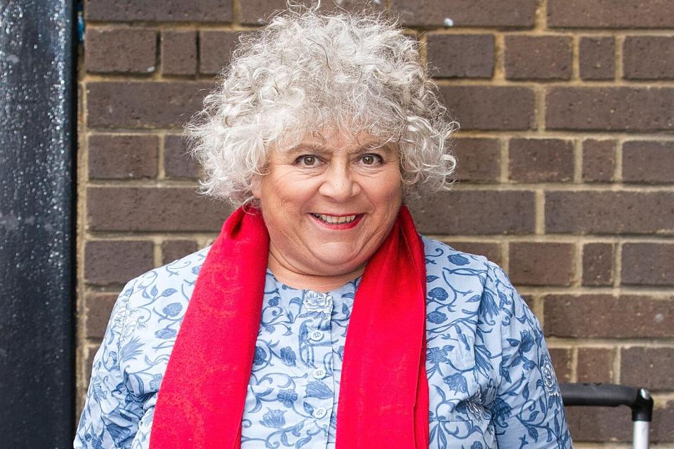 Miriam Margolyes is seen on September 03, 2013 in London, United Kingdom