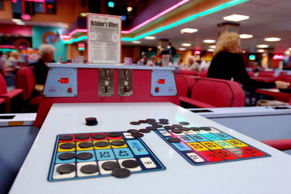 Bingo: The woman has been banned from every hall in Britain: PA