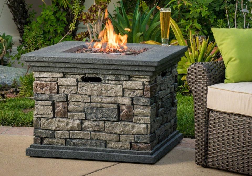 Outfit your patio with a fancy fire pit from Christopher Knight Home  this Prime Day.