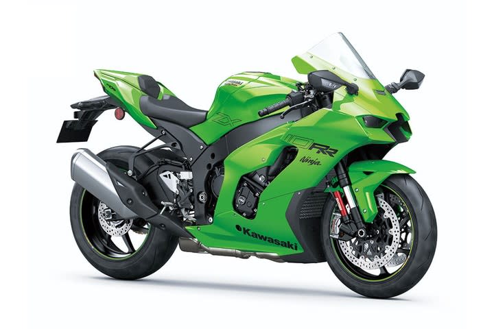 ▲【2021 KAWASAKI Ninja ZX-10RR】賽道專用版的RR全世界限量推出500台，凸輪軸、活塞、鈦合金連桿以及Marchesini製鍛造輪框都採用了專屬配備。