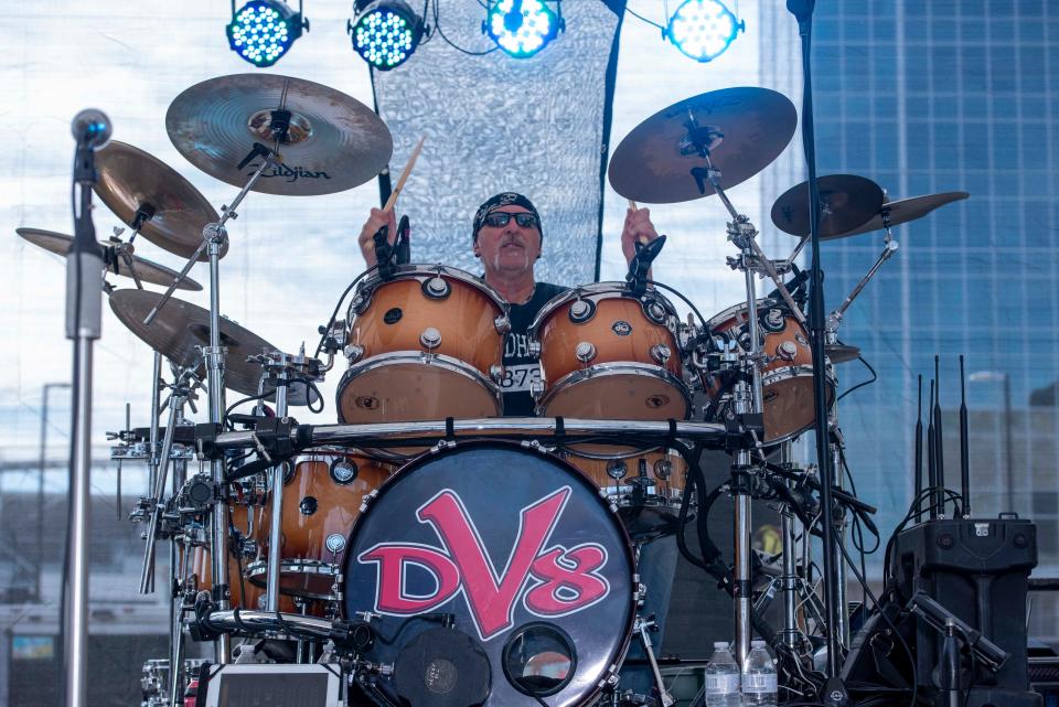 High energy band DV8 play a number of festivals this summer.