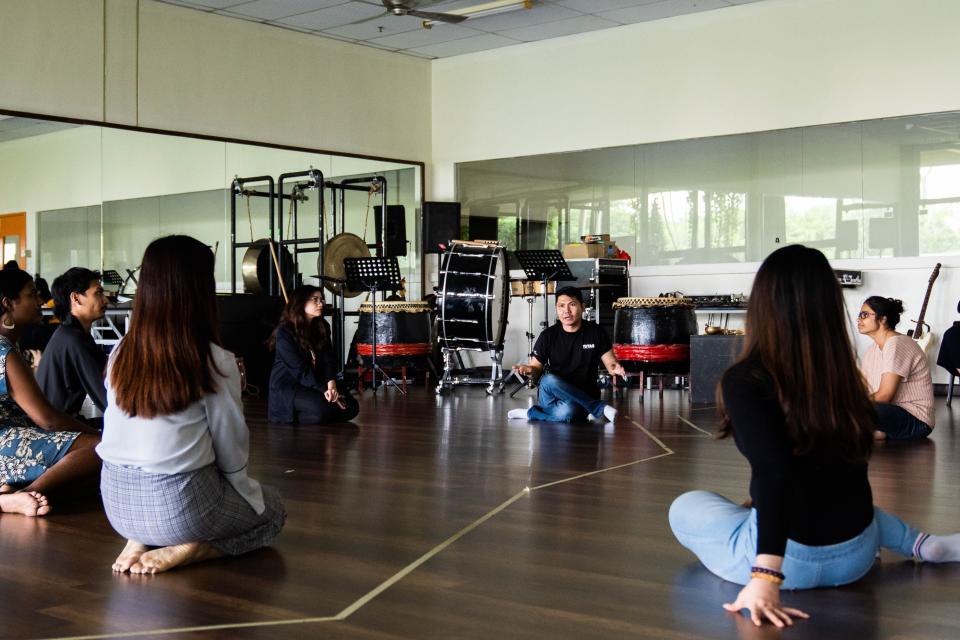 Mark Beau de Silva in a reflection session with some of the members of the media. — Picture courtesy of KLPAC