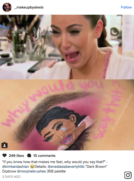 Meme eye makeup is the latest hilarious trend taking over social media, and it's bound to give you a laugh.