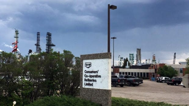 The union for workers at the Co-op Refinery in Regina says the company has been enforcing personal protective equipment protocols. 