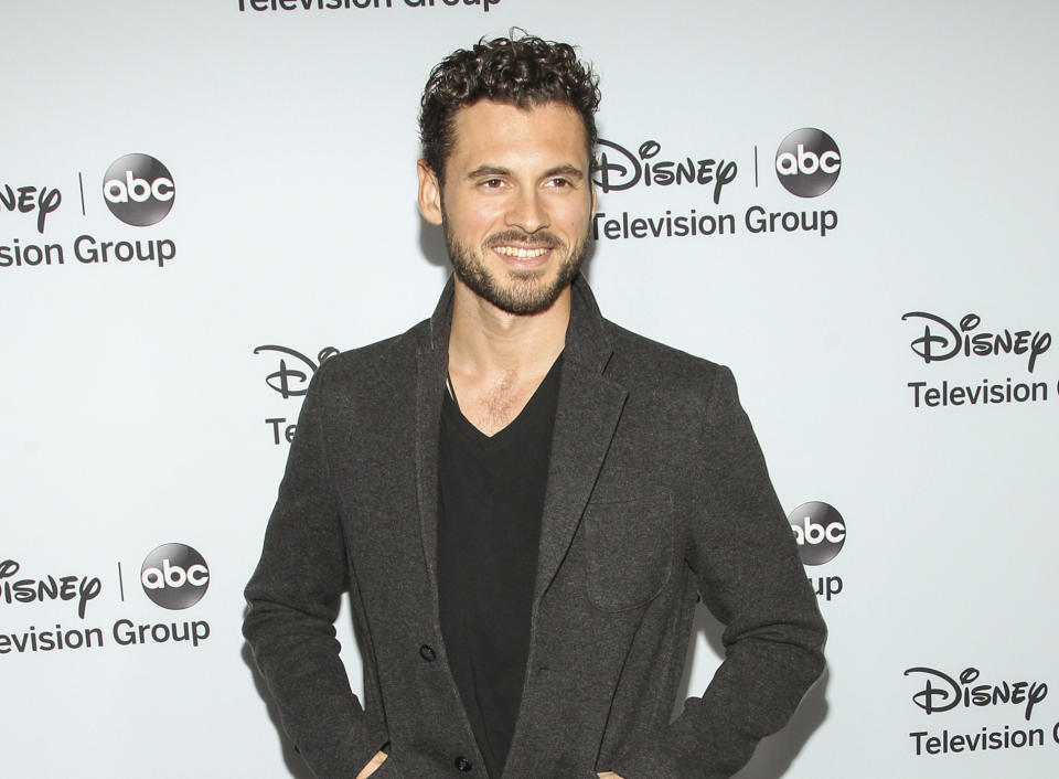 FILE - Actor Adan Canto attends the Disney/ABC Winter 2014 TCA All Star Reception in Pasadena, Calif., on Jan. 17, 2014. Canto, the Mexican singer and actor best known for his roles in “X-Men: Days of Future Past” and “Agent Game” as well as the TV series “The Cleaning Lady,” “Narcos,” and “Designated Survivor,” died on Monday after a private battle with appendiceal cancer. He was 42. (Photo by Paul A. Hebert/Invision/AP, File)