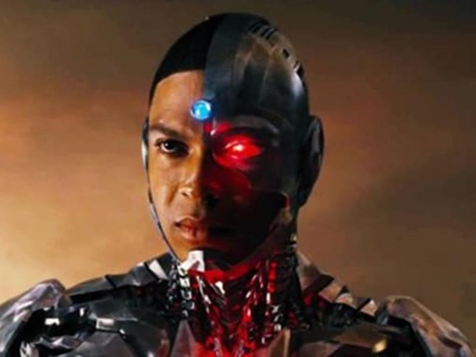 Ray Fisher as Justice League character Cyborg (Warner Bros Pictures)