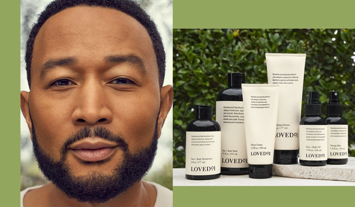 John Legend and Loved01 skincare products