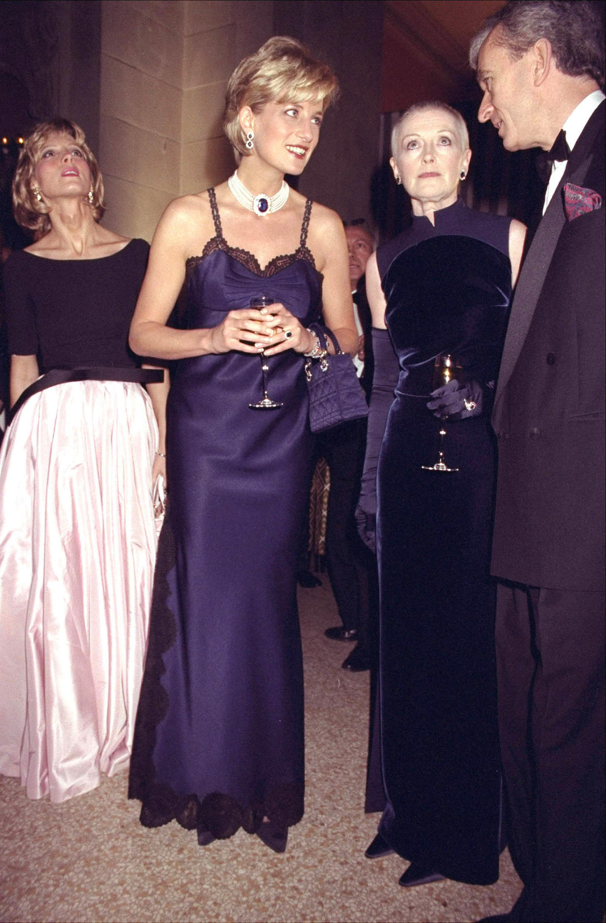 Princess Diana at the Met Gala (NY Daily News via Getty Images)
