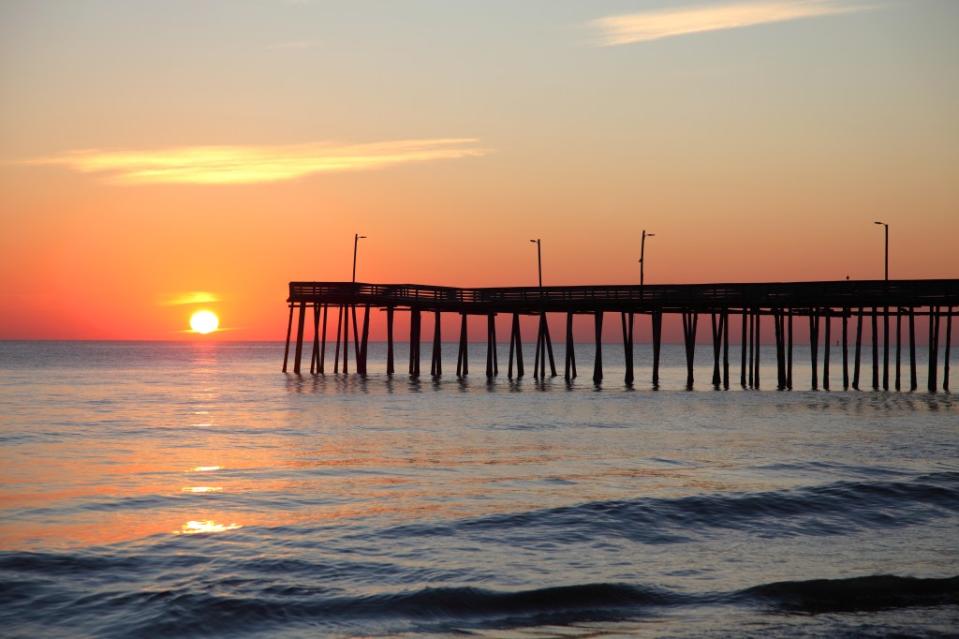 The Virginia Beach fishing pier via Getty Images