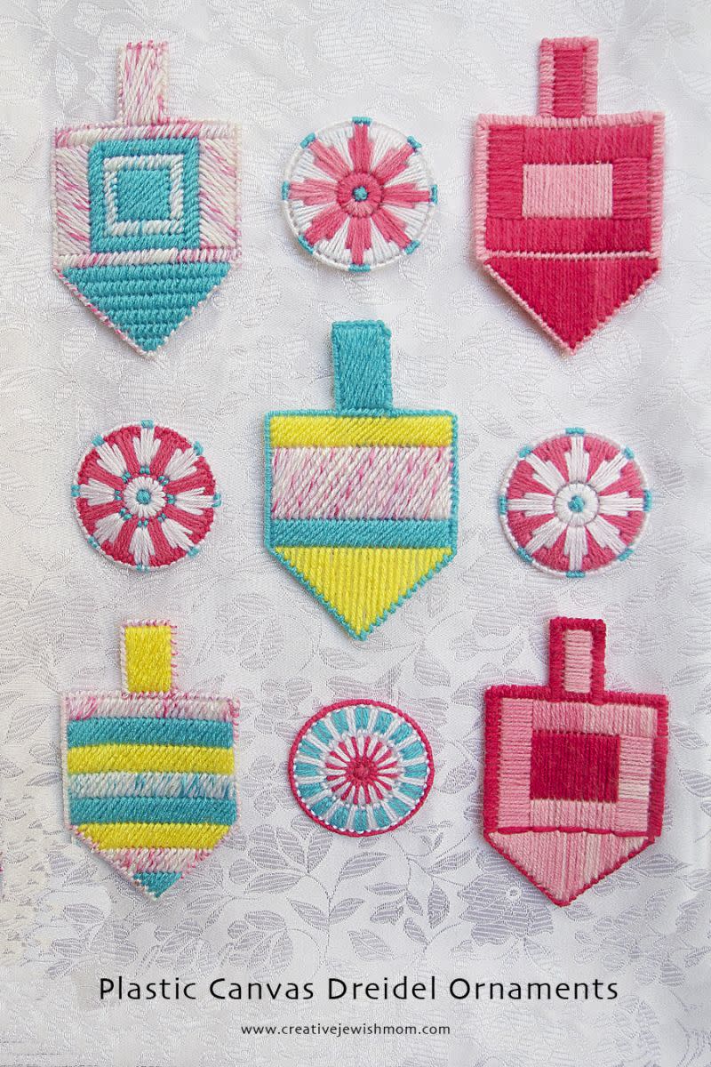 Hanukkah Needlepoint Ornaments