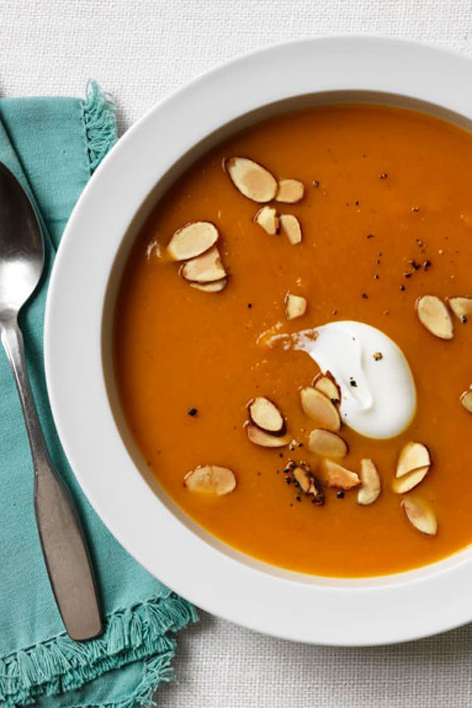 slow cooker sweet potato soup