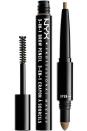 <p><strong>NYX Professional Makeup</strong></p><p>ulta.com</p><p><strong>$9.10</strong></p><p><a href="https://go.redirectingat.com?id=74968X1596630&url=https%3A%2F%2Fwww.ulta.com%2F3-in-1-brow%3FproductId%3DxlsImpprod15361073&sref=https%3A%2F%2Fwww.cosmopolitan.com%2Fstyle-beauty%2Fbeauty%2Fg24117769%2Fbest-eyebrow-pencil-makeup%2F" rel="nofollow noopener" target="_blank" data-ylk="slk:Shop Now;elm:context_link;itc:0;sec:content-canvas" class="link ">Shop Now</a></p><p>This brilliant trifecta of brow products<strong> has everything you need packed into one little tube</strong>. Wanna fill in a few hairs? Use the retractable long-wear pencil. Need to shade a sparse spot with brow powder? No problem, use the sponge-tip applicator with built-in powder. And if you want to lock everything in place, swipe on a few coats of the tinted <a href="https://www.cosmopolitan.com/style-beauty/beauty/g25734609/eyebrow-gel/" rel="nofollow noopener" target="_blank" data-ylk="slk:brow mascara;elm:context_link;itc:0;sec:content-canvas" class="link ">brow mascara</a>. If only every makeup product was as multifaceted as this one.</p>