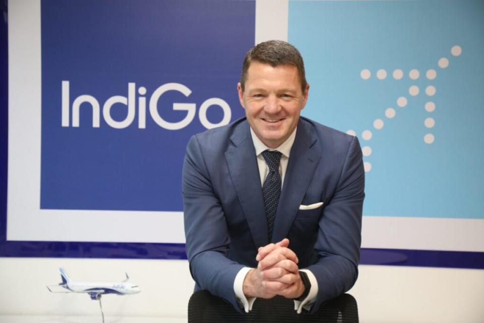  Pieter Elbers, CEO of Indian low-cost carrier Indigo. Source: Indigo Indigo