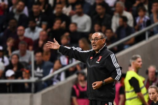 New coach Maurizio Sarri will miss Juve's opening Serie A fixtures with pneumonia