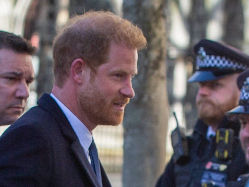 Während seines London-Besuchs soll Prinz Harry weder Vater Charles noch Bruder William treffen. (Bild: imago images/ZUMA Wire)