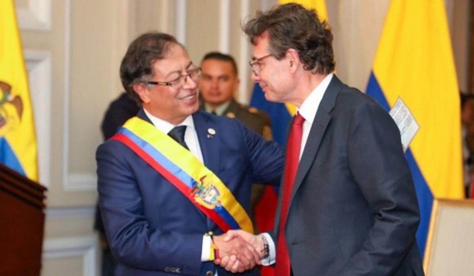 Gustavo Petro eligió a Alejandro Gaviria como ministro de Educación cuando llegó al Gobierno. No obstante, lo cambió seis meses después. Foto: Presidencia