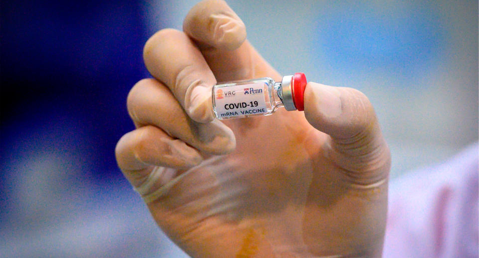 The US has backed a push to waive patent protections for Covid vaccines. Source: Getty