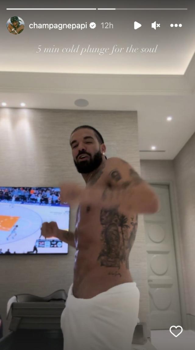 Drake Shirtless Photo Leads To Speculation Hes Had Work Done On His Abs