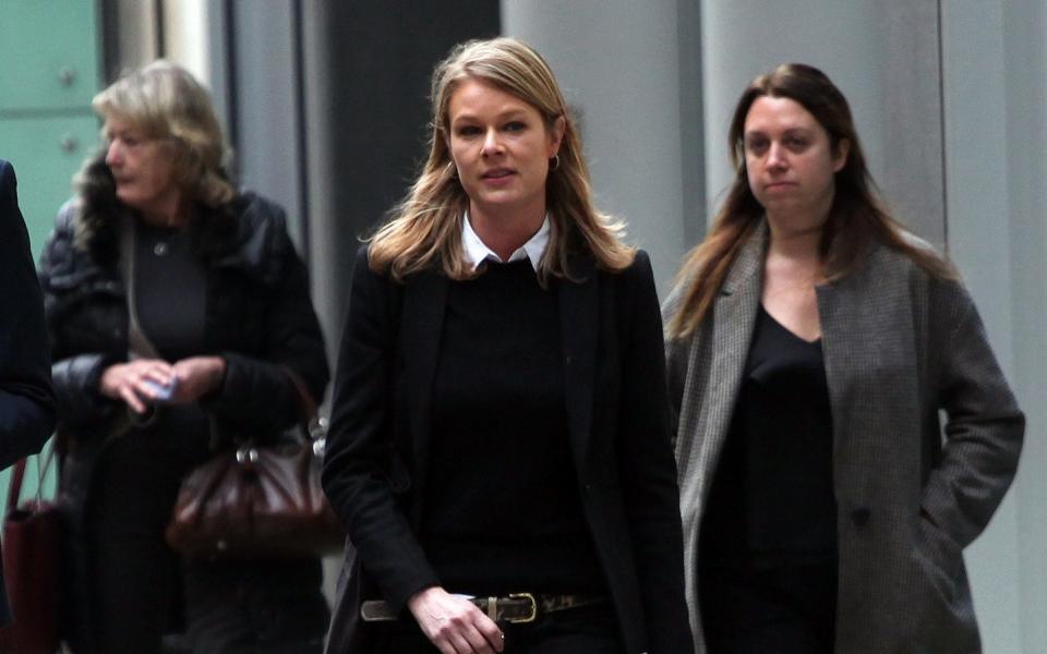 Lauretta Shearer pictured outside the High Court - Champion News