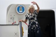 Jill Biden is the first presidential spouse to work in a fulltime job outside of the White House (AFP/VLADIMIR SIMICEK)