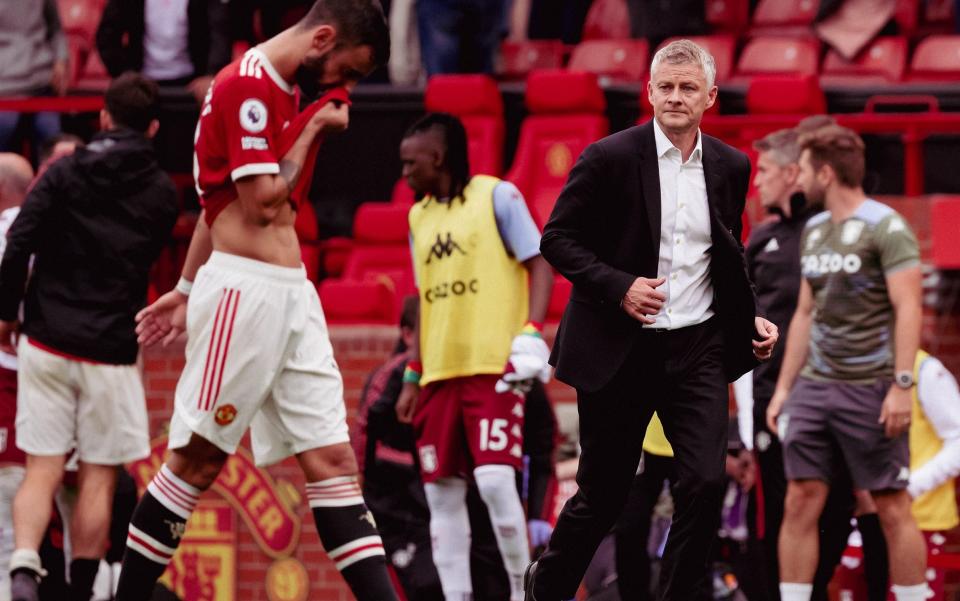 Solskjaer defended his decision to let Fernandes take the penalty over Ronaldo - Getty Images