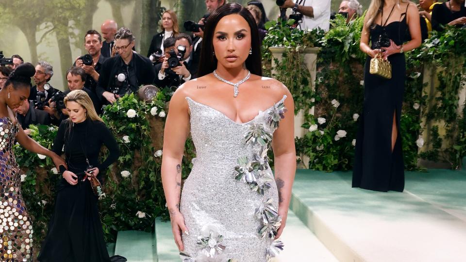 Demi Lovato at the Met Gala