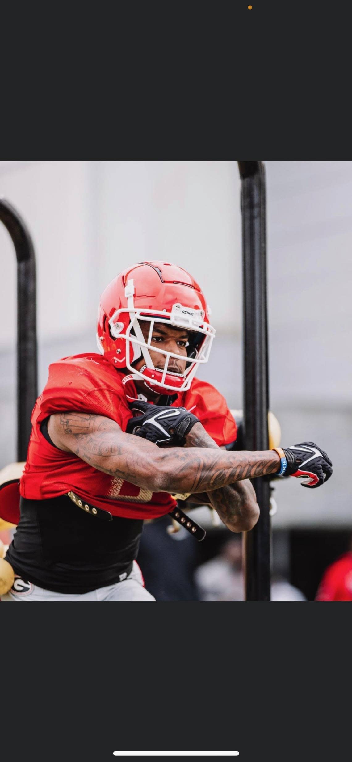 East St. Louis High School graduate and current University of Georgia football player Dominic Lovett is one of the graduates from the Team Illinois Youth Police Camp. This year’s camp will take place Sunday, July 16, through Saturday, July 22, at Principia College in Elsah, Illinois.