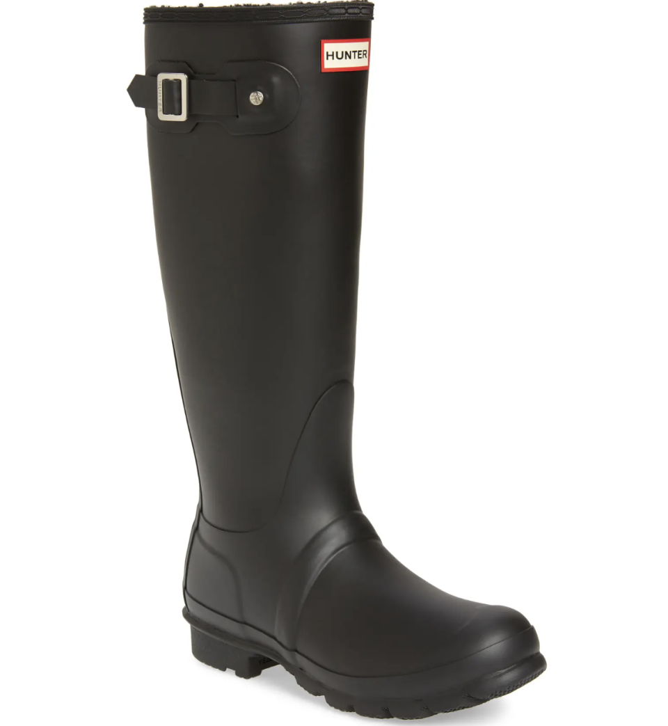 Hunter Original Insulated Tall Rain Boot (photo via Nordstrom)