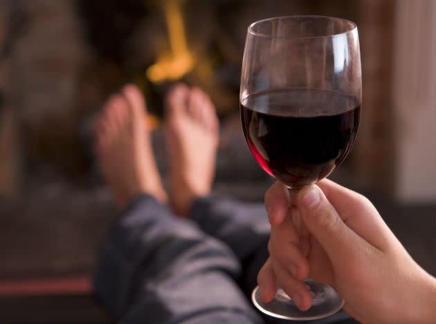 <p><b>Red Wine:</b> And last, but not the least, ditch your beer and whiskey and say cheers with wine. Antioxidants in red wine called polyphenols may help protect the lining of blood vessels in your heart.<br><br>You may also Like:<br><a href="http://www.mensxp.com/health/live-healthy/6308-reasons-to-sleep-more.html" rel="nofollow noopener" target="_blank" data-ylk="slk:5 Reasons to sleep More;elm:context_link;itc:0;sec:content-canvas" class="link ">5 Reasons to sleep More</a><br><a href="http://www.mensxp.com/health/natural-remedies/6209-4-things-to-eat-daily-for-a-better-sex-life.html" rel="nofollow noopener" target="_blank" data-ylk="slk:4 Things to Eat Daily for a Better Sex Life;elm:context_link;itc:0;sec:content-canvas" class="link ">4 Things to Eat Daily for a Better Sex Life</a></p>