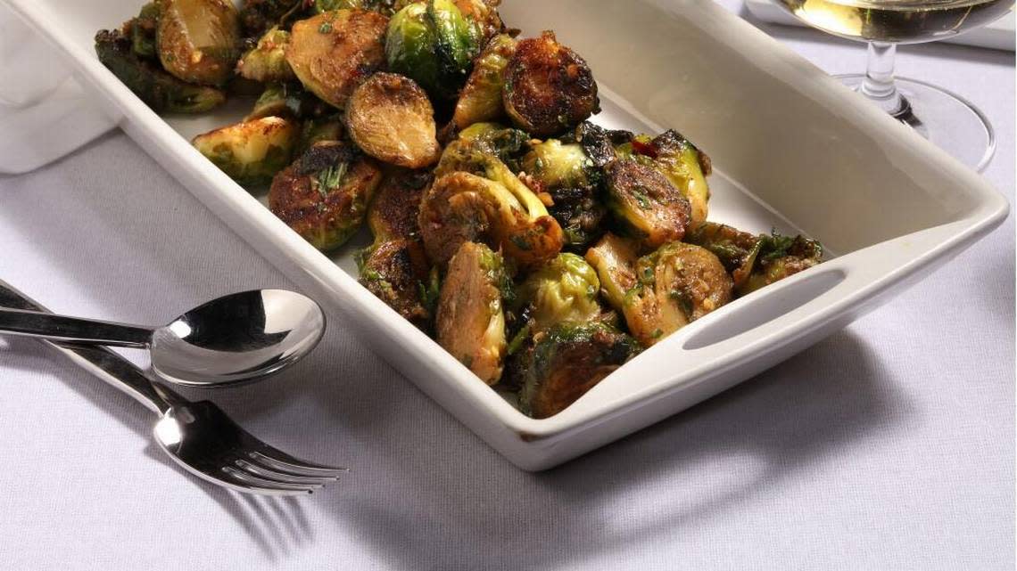 Brussels sprouts with intensely flavorful with familiar fall spices.