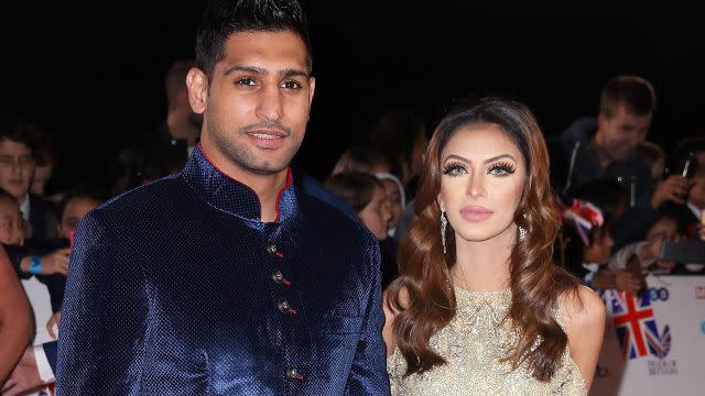 Khan and Makhdoom want to remain on good terms for their children. Pic: Getty