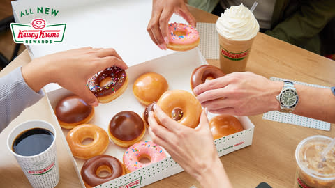 All-new Krispy Kreme Rewards program makes a ‘point’ – literally – to be even more generous to its millions of existing and new members. (Photo: Business Wire)