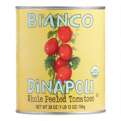 2) Bianco Dinapoli Whole Peeled Tomatoes