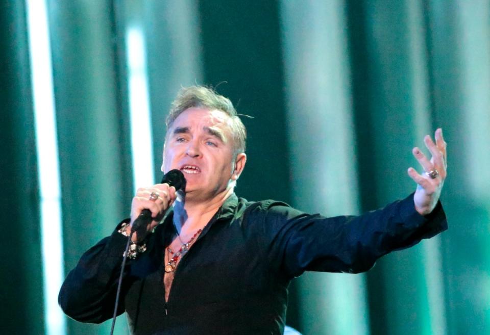 In December Morrissey announced his voluntary parting with Capitol (AFP via Getty Images)