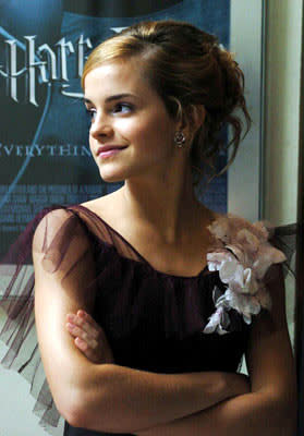 Emma Watson at the London premiere of Warner Brothers' Harry Potter and the Prisoner of Azkaban