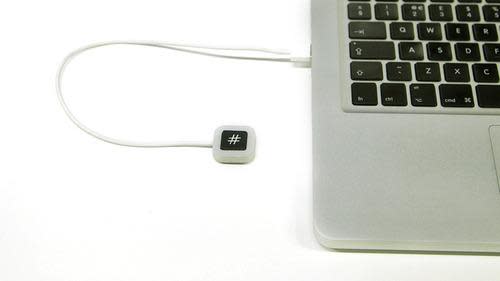 USB hastag keyboard