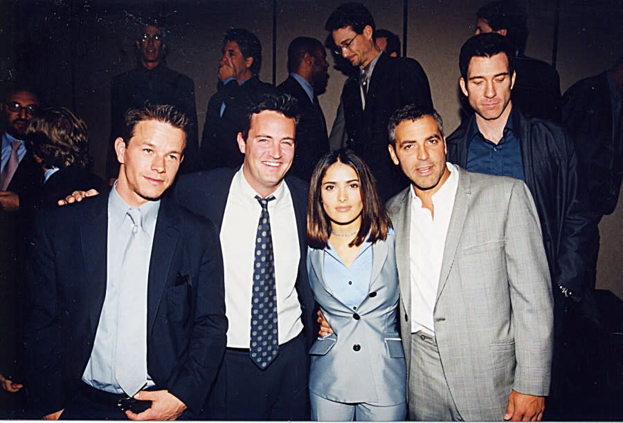 George Clooney Says Young Matthew Perry Wasn t Happy During Friends