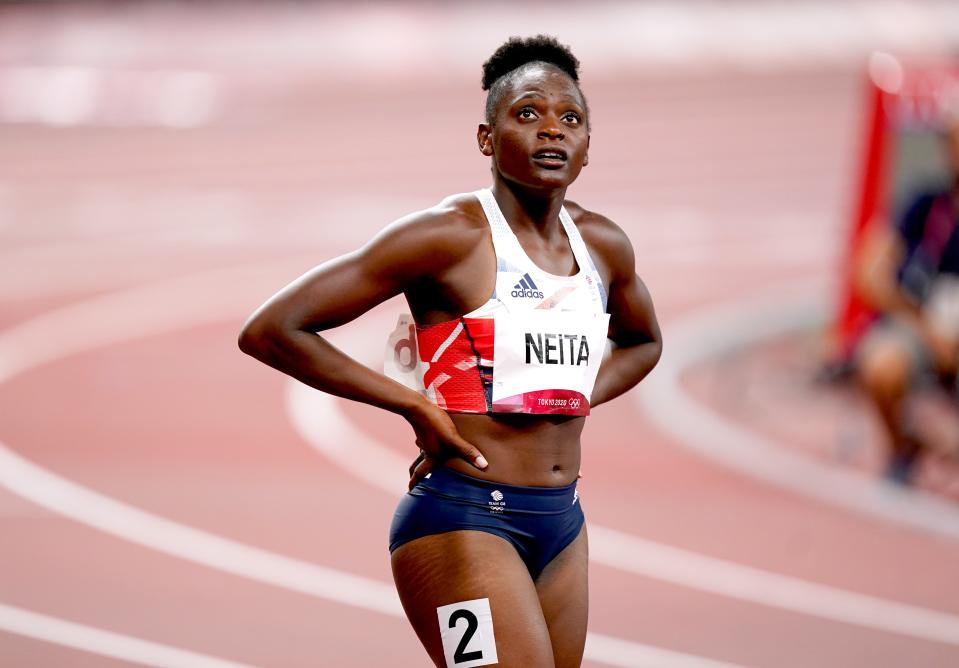 Great Britain’s Daryll Neita felt she could have done better (Mike Egerton/PA) (PA Wire)