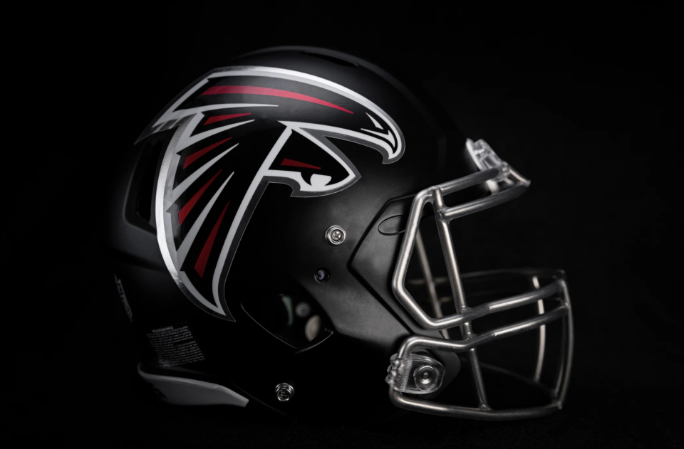 New Falcons helmet. (Via Atlanta Falcons)