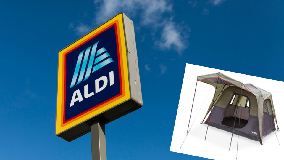 Aldi is selling a six-person tent for just $179 – but only this weekend.